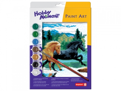 Paint Art Running Horses 969704F